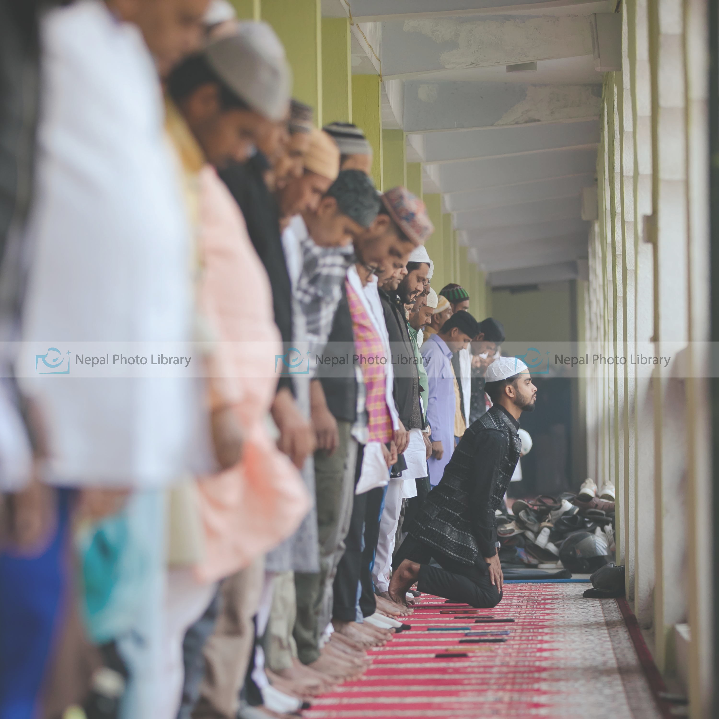 Muslims offer Eid al-Fitr 